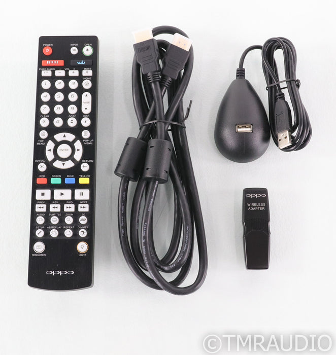 Oppo BDP-105 Universal Disc Player / DAC; BDP105; USB; Remote; Upgraded