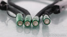 AudioQuest Earth RCA Cables; 1m Pair Interconnects; 72v DBS (Open Box)