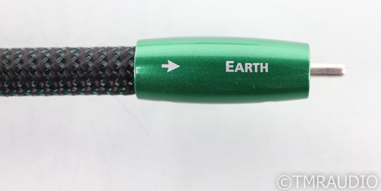 AudioQuest Earth RCA Cables; 1m Pair Interconnects; 72v DBS (Open Box)