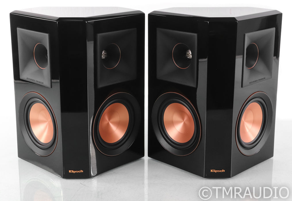 Klipsch RP-502S Surround Speakers; RP502S; Piano Black Pair