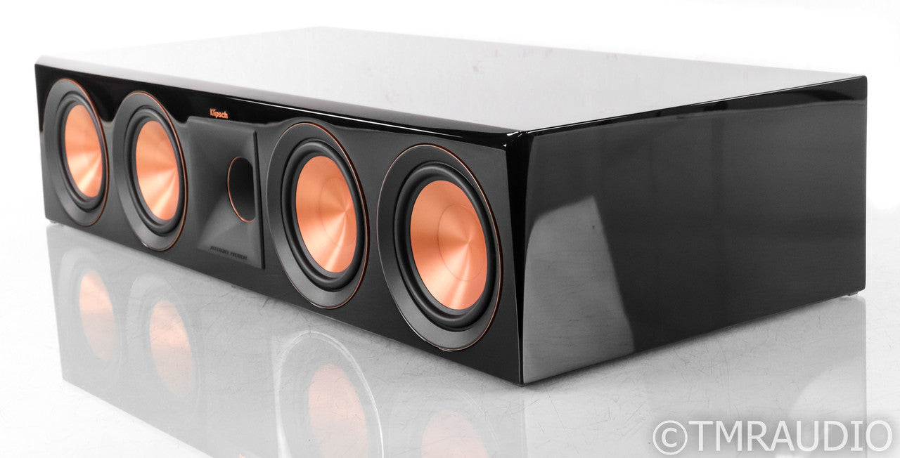 Klipsch RP-504C Center Channel Speaker; RP504C; Piano Black