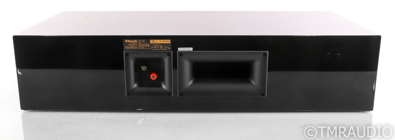 Klipsch RP-504C Center Channel Speaker; RP504C; Piano Black