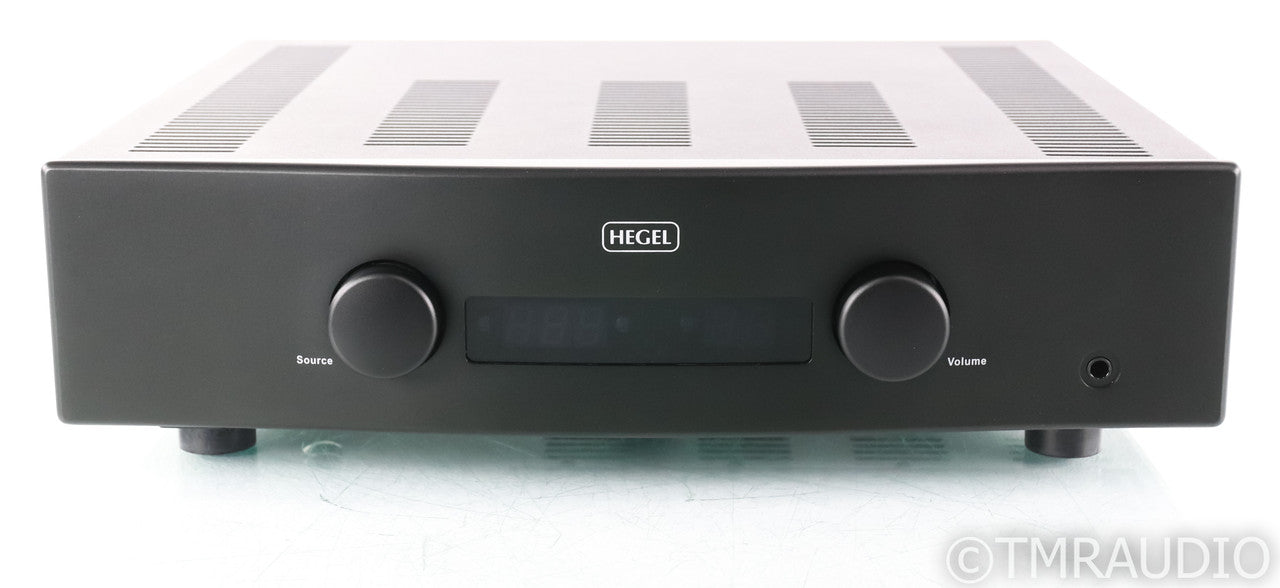 Hegel H160 Stereo Integrated Amplifier; Remote; Wireless; DAC; Black; H-160