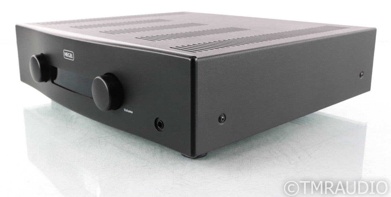 Hegel H160 Stereo Integrated Amplifier; Remote; Wireless; DAC; Black; H-160