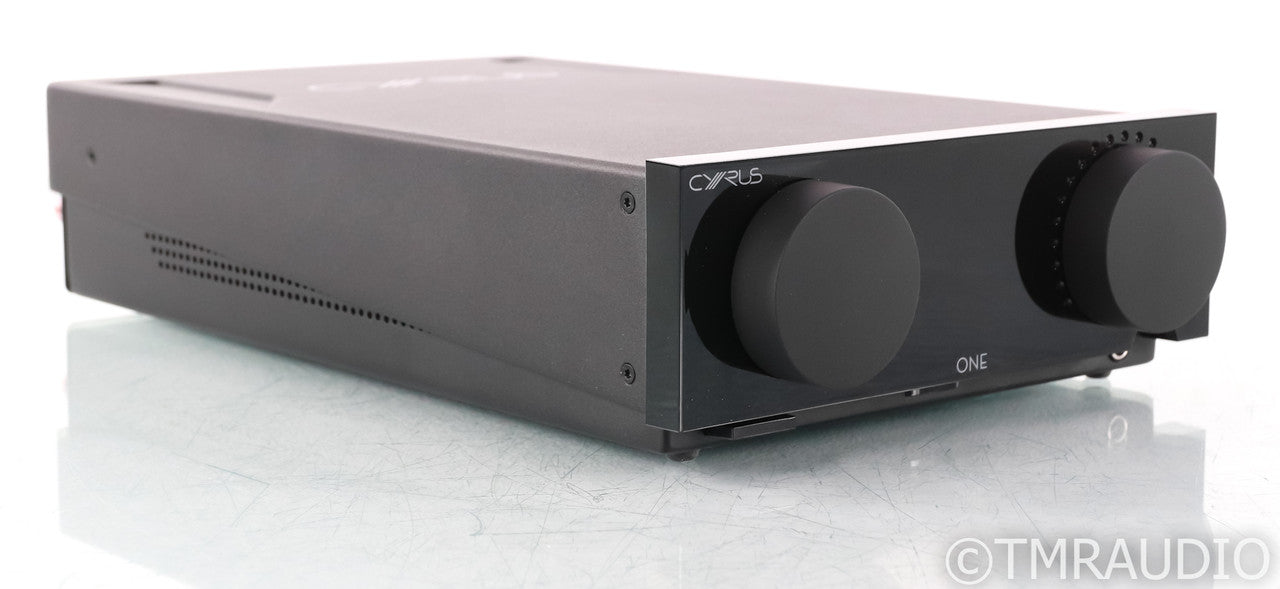 Cyrus One Stereo Integrated Amplifier; Remote; MM Phono (Open Box)