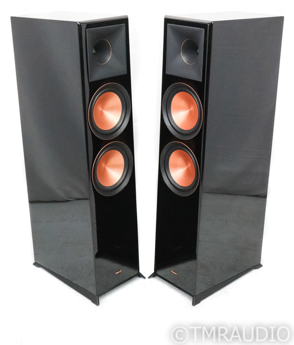 Klipsch RP-8000F Floorstanding Speakers; RP8000F; Piano Black Pair