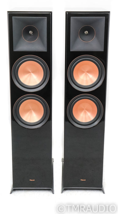 Klipsch RP-8000F Floorstanding Speakers; RP8000F; Piano Black Pair