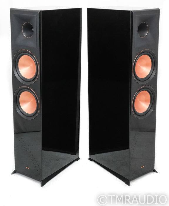 Klipsch RP-8000F Floorstanding Speakers; RP8000F; Piano Black Pair