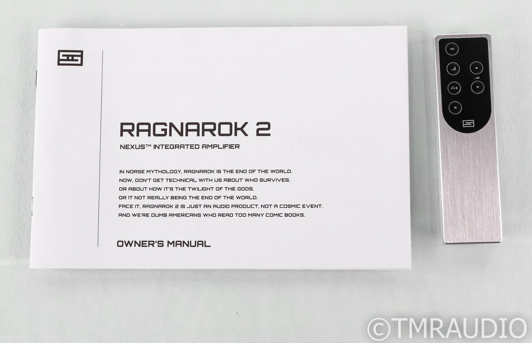 Schiit Ragnarok 2 Stereo Integrated Amplifier; Fully Loaded; USB; MM Phono
