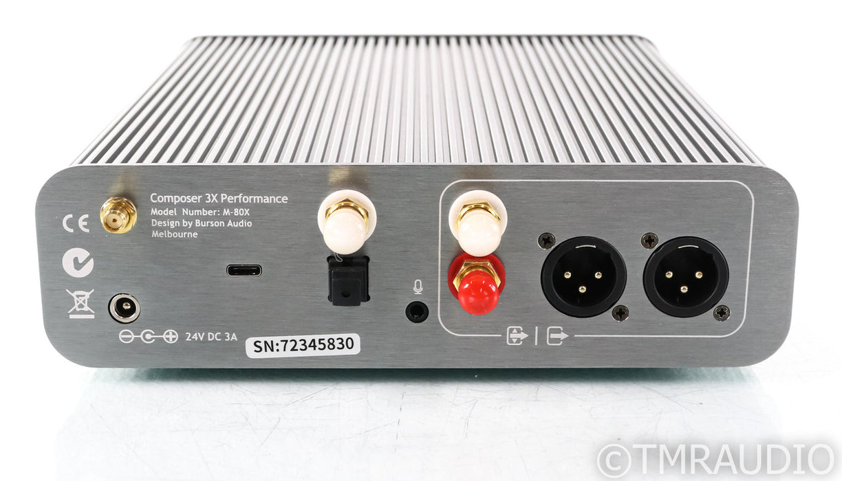 Burson Audio Composer 3X Performance DAC; D/A Converter; 3XP; Silver; Remote