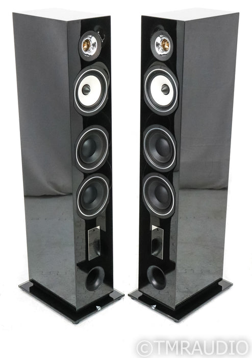 Triangle Gaia Ez Floorstanding Speakers; Piano Black Pair