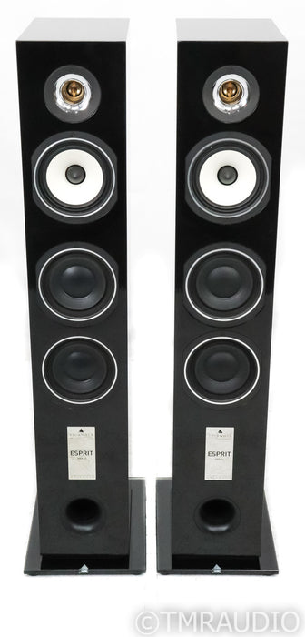 Triangle Gaia Ez Floorstanding Speakers; Piano Black Pair