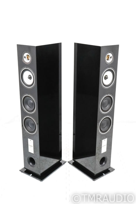 Triangle Gaia Ez Floorstanding Speakers; Piano Black Pair