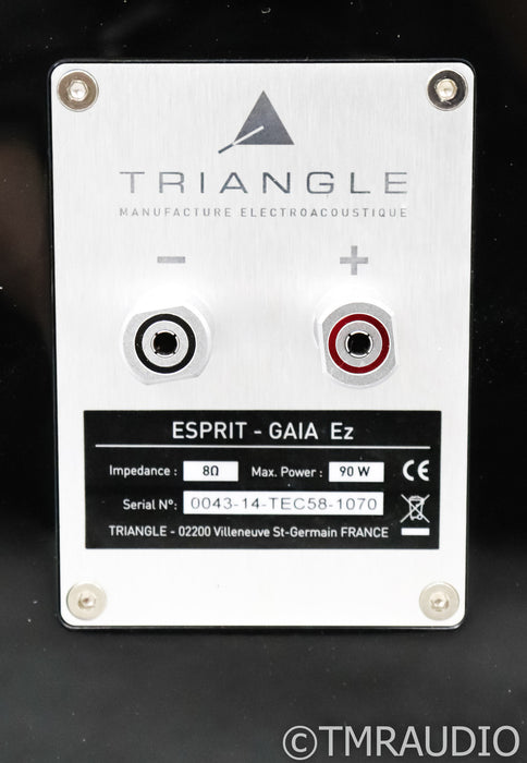 Triangle Gaia Ez Floorstanding Speakers; Piano Black Pair