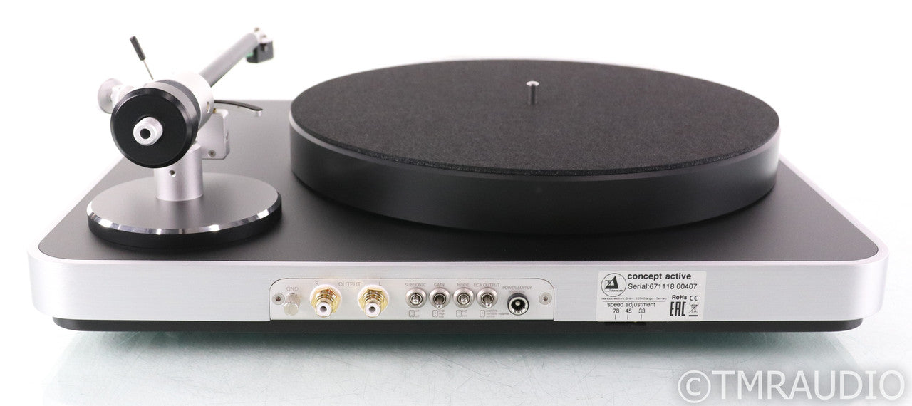 Clearaudio Concept Active Belt Drive Turntable; Concept MC Cartridge