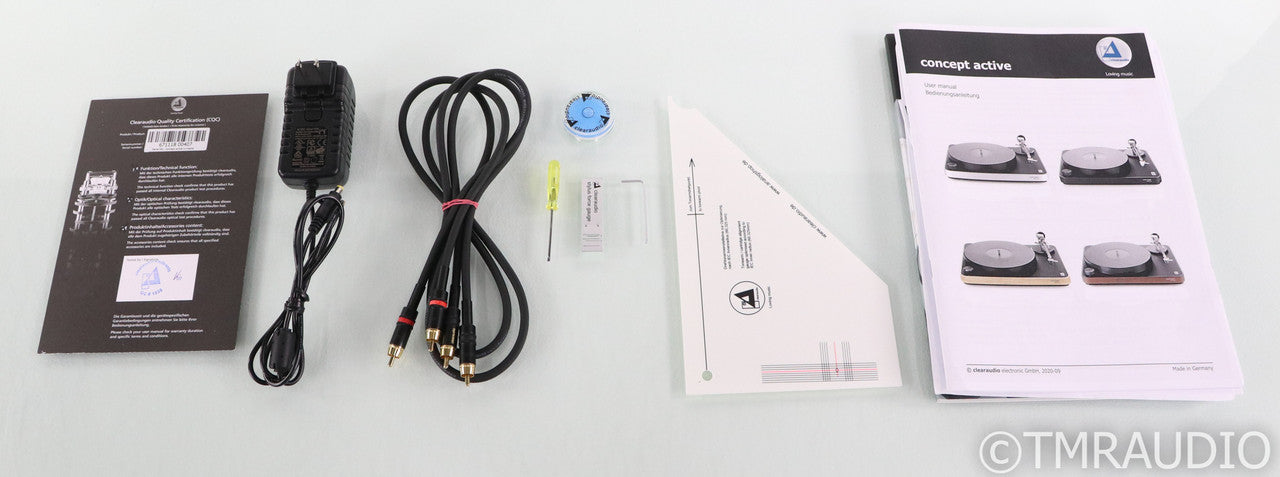 Clearaudio Concept Active Belt Drive Turntable; Concept MC Cartridge