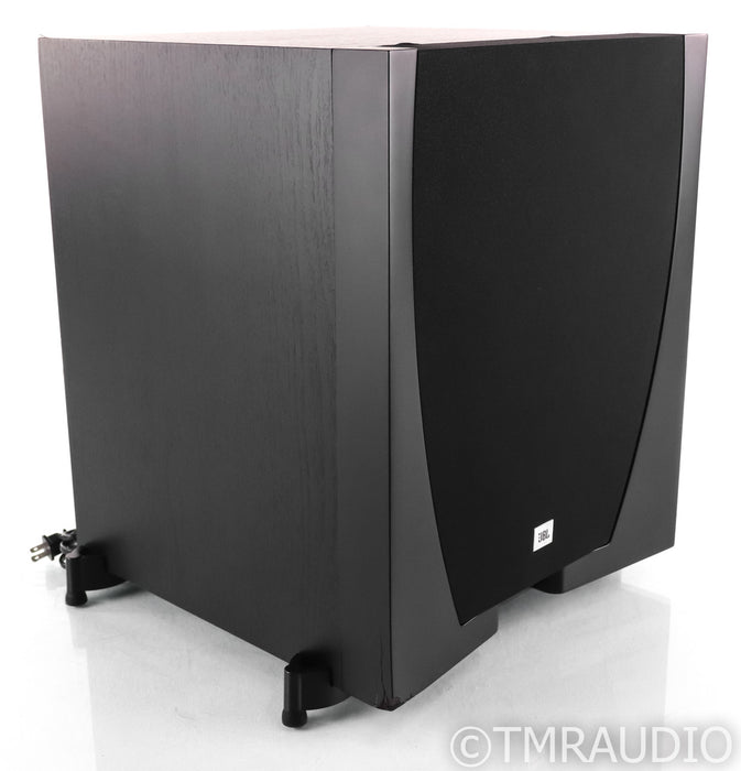 JBL 560P 12" Powered Subwoofer; 560-P; Black Ash (1/4)