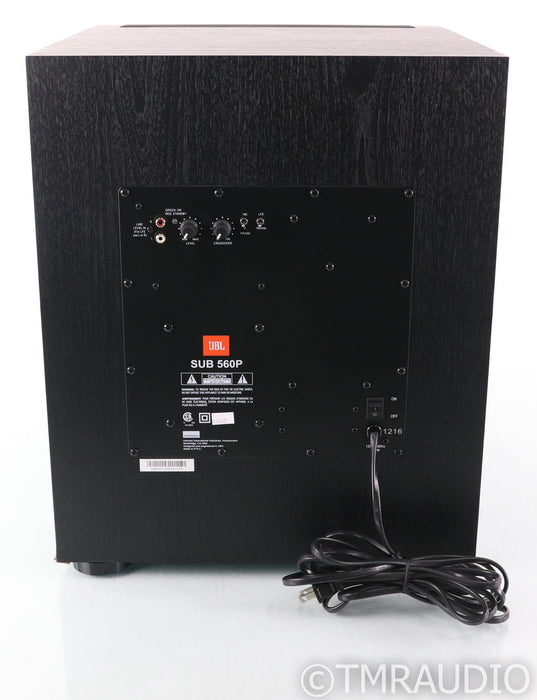 JBL 560P 12" Powered Subwoofer; 560-P; Black Ash