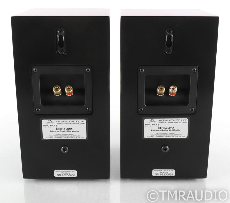 Ascend Acoustics Sierra Luna Bookshelf Speakers; Black Pair