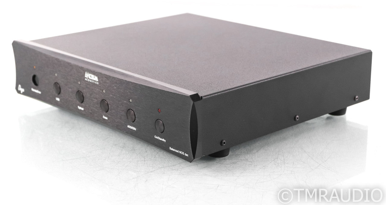 Metrum Acoustics Onyx DAC; Remote; Black; D/A Converter