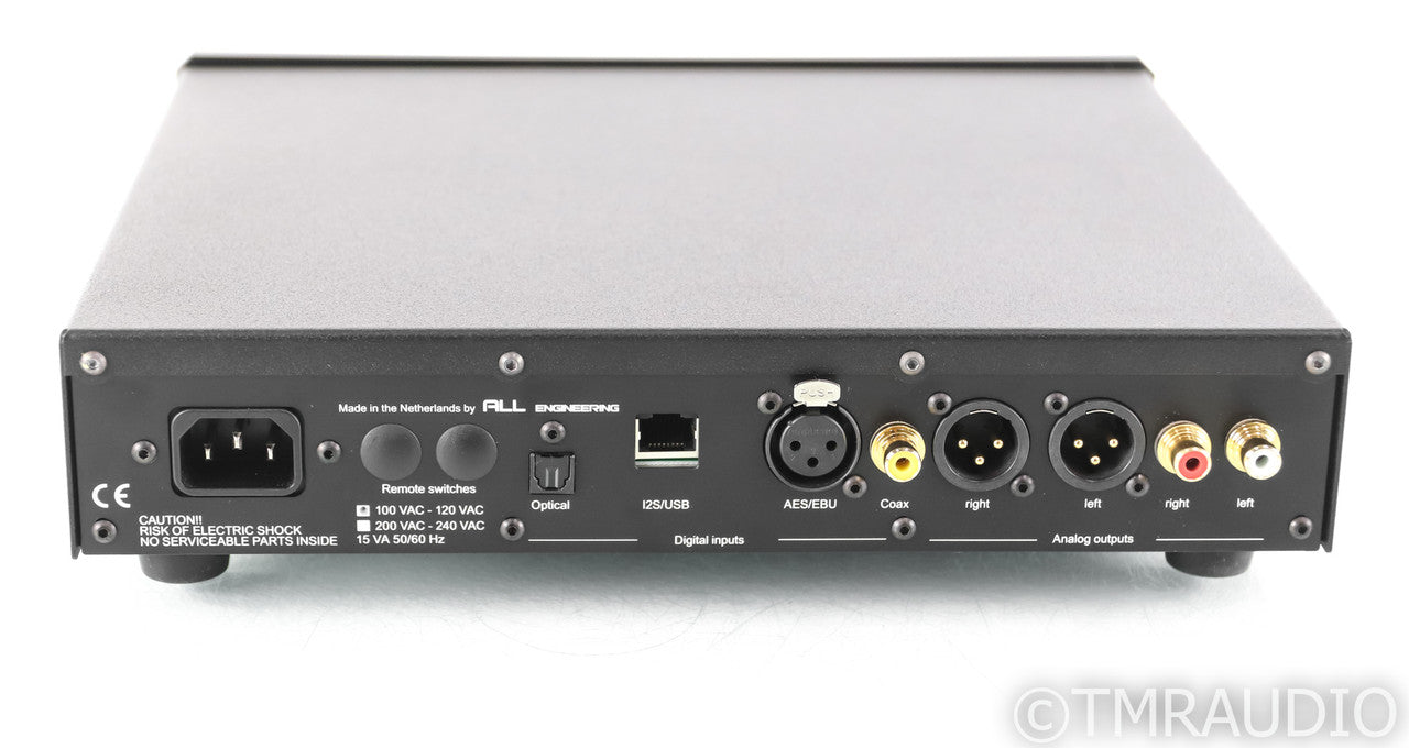 Metrum Acoustics Onyx DAC; Remote; Black; D/A Converter