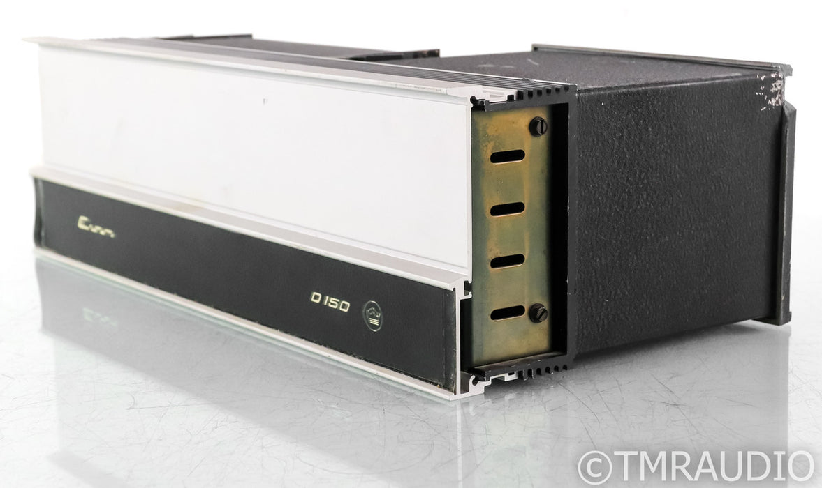 Crown D 150 Stereo Power Amplifier; Silver