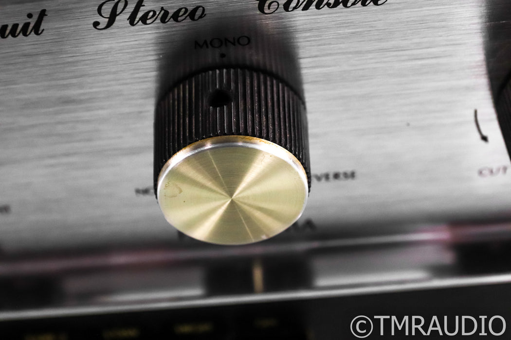 Crown IC 150 Vintage Stereo Preamplifier; IC150; Silver; MM Phono