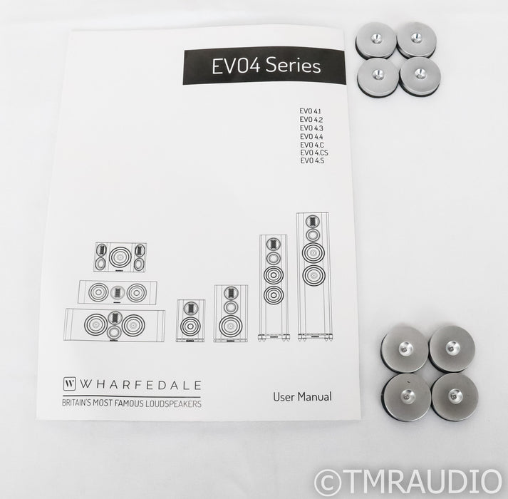 Wharfdale EVO4.4 Floorstanding Speakers; EVO 4.4; Walnut Pair