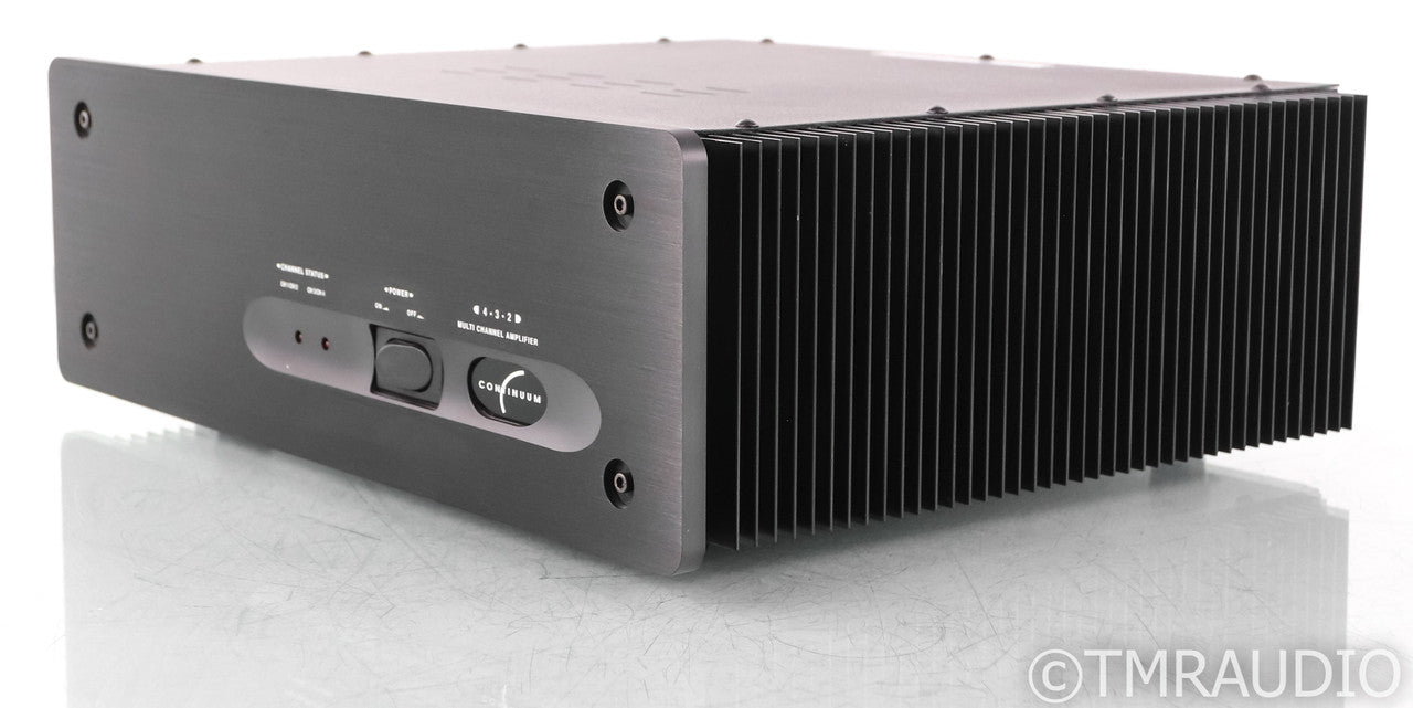 Coda Continuum 432 Stereo Power Amplifier; Black; 4.3.2
