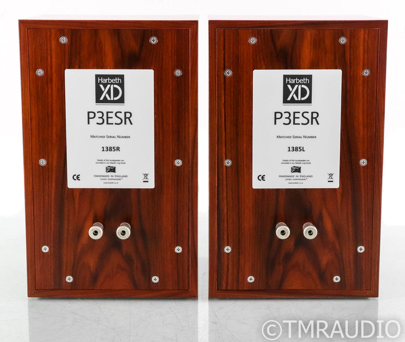 Harbeth P3ESR XD Bookshelf Speakers; Rosewood Pair