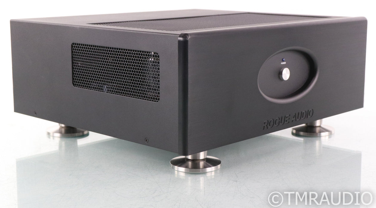 Rogue Audio ST-100 Stereo Power Amplifier; Black; Stillpoints Feet