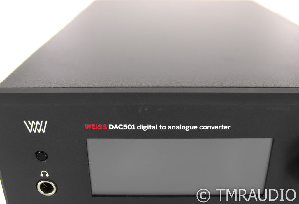 Weiss DAC 501 D/A Converter; Black; New / Open Box