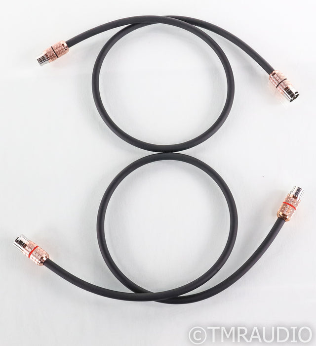 Cardas Clear Reflection XLR Cables; Black Pair (Open Box)