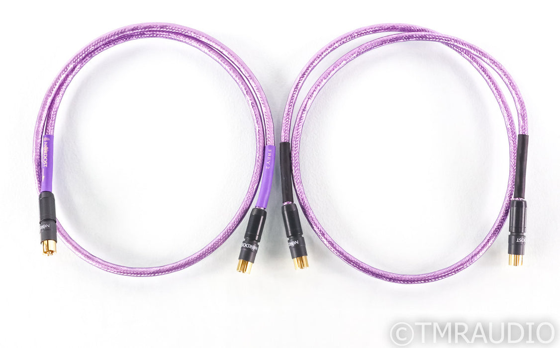 Nordost Frey 2 RCA Cables; 1m Pair Interconnects