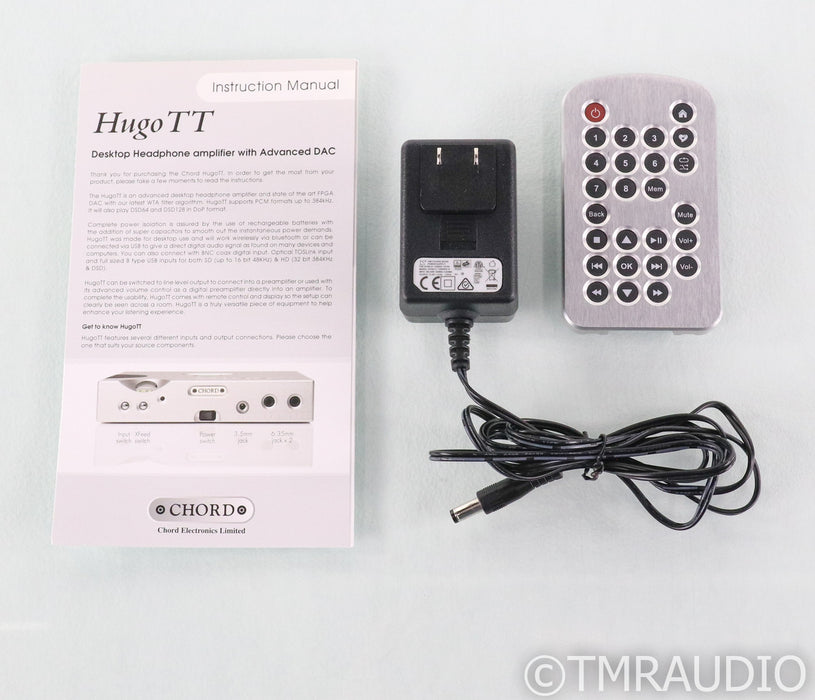 Chord Hugo TT Headphone Amplifier / DAC; D/A Converter; USB; Bluetooth; Remote