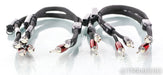 AudioQuest Robin Hood Silver Bi-Wire Speaker Cables; 3ft Pair; 72v DBS