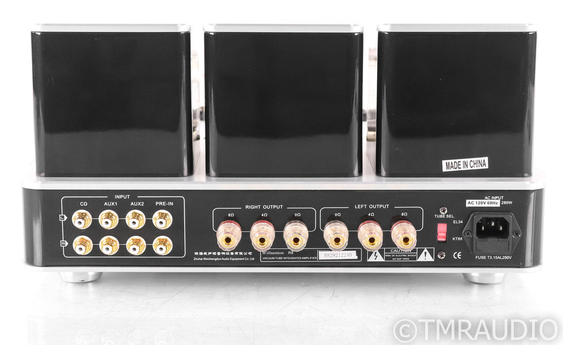 Willsenton R8 Stereo Tube Integrated Amplifier; R-8; Remote