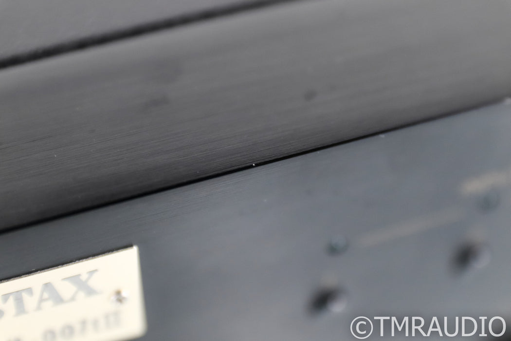 Stax SRM-007tII Tube Headphone Amplifier; SRM007t; II