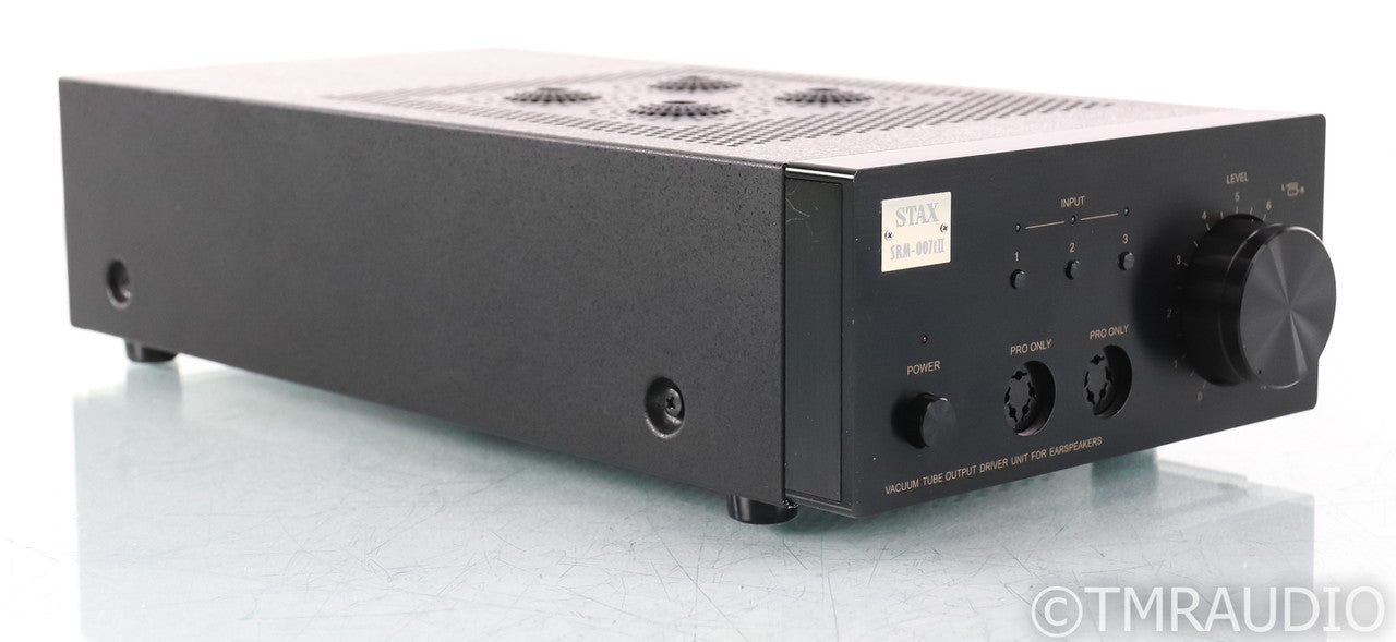 Stax SRM-007tII Tube Headphone Amplifier; SRM007t; II