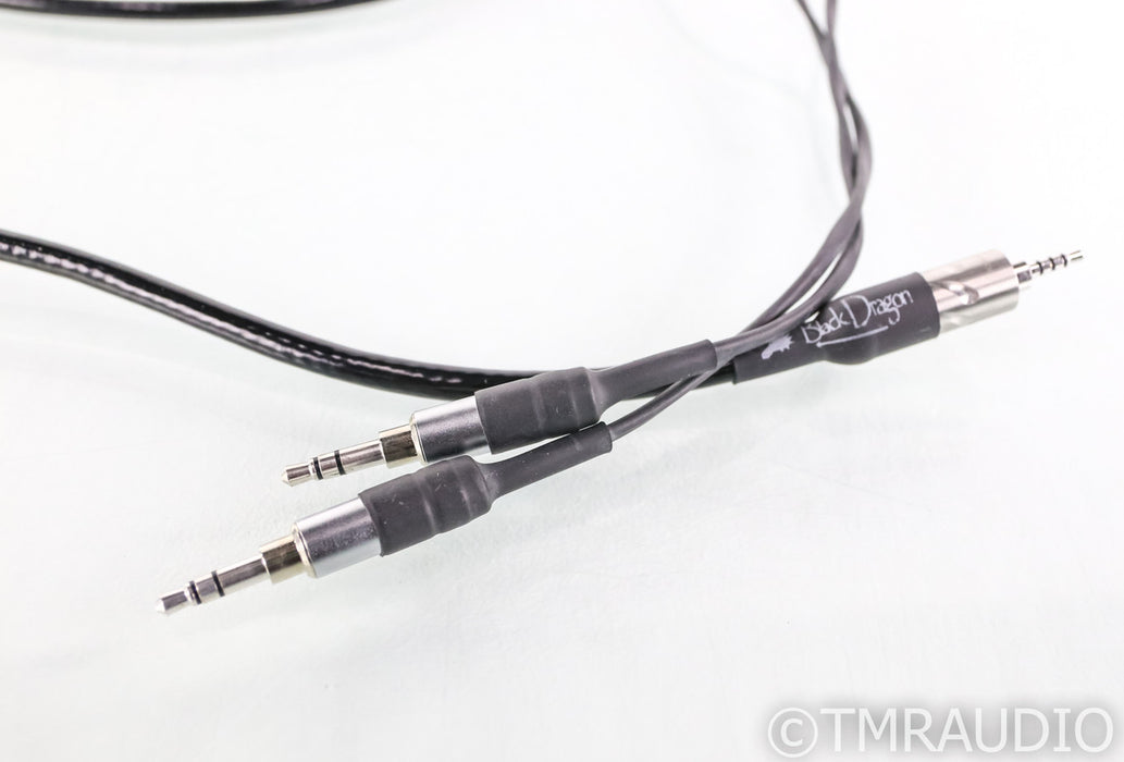 Moon Audio Black Dragon Headphone Cable; 5ft; 2.5mm TRS to Stereo 3.5mm TRS