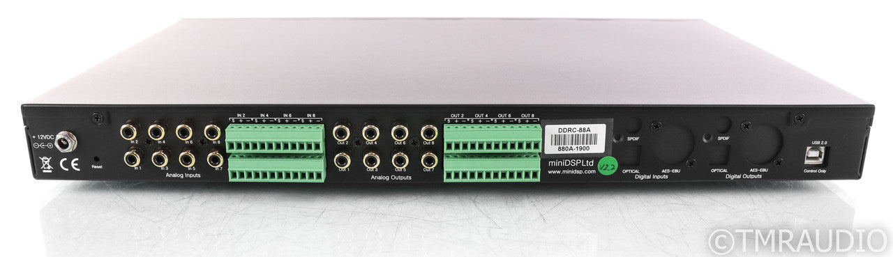 MiniDSP DDRC-88A Eight Channel Signal Processor; DDRC88A; Remote; DDRC-88BM