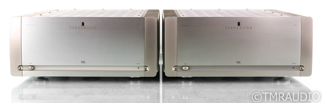 Parasound Halo JC1 Mono Power Amplifier; Silver Pair