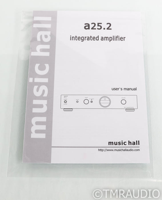 Music Hall a25.2 Stereo Integrated Amplifier; Silver