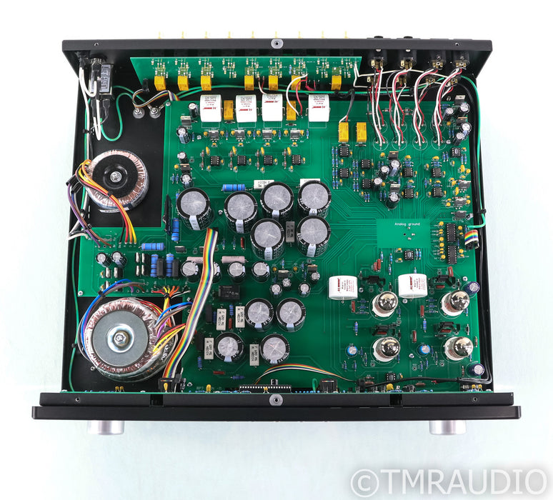 Rogue Audio RP-7 Stereo Tube Preamplifier; Remote; RP7; Black