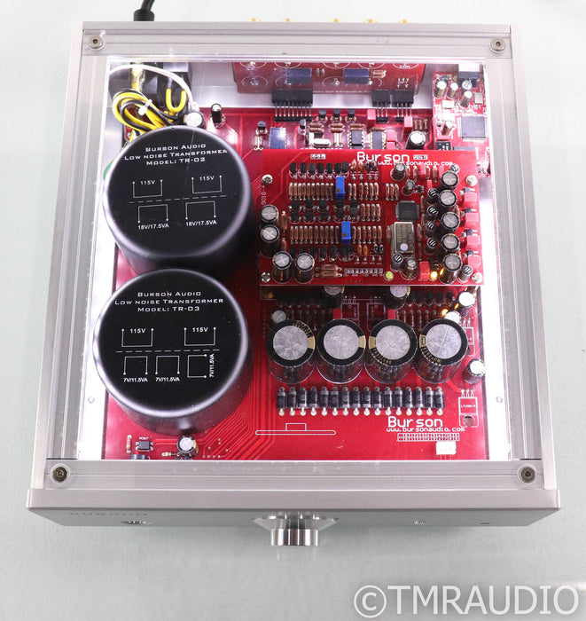 Burson Audio Conductor V2 Headphone Amplifier; Silver; HA-160D