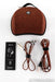 Focal Stellia Closed Back Headphones; Chocolat; Case
