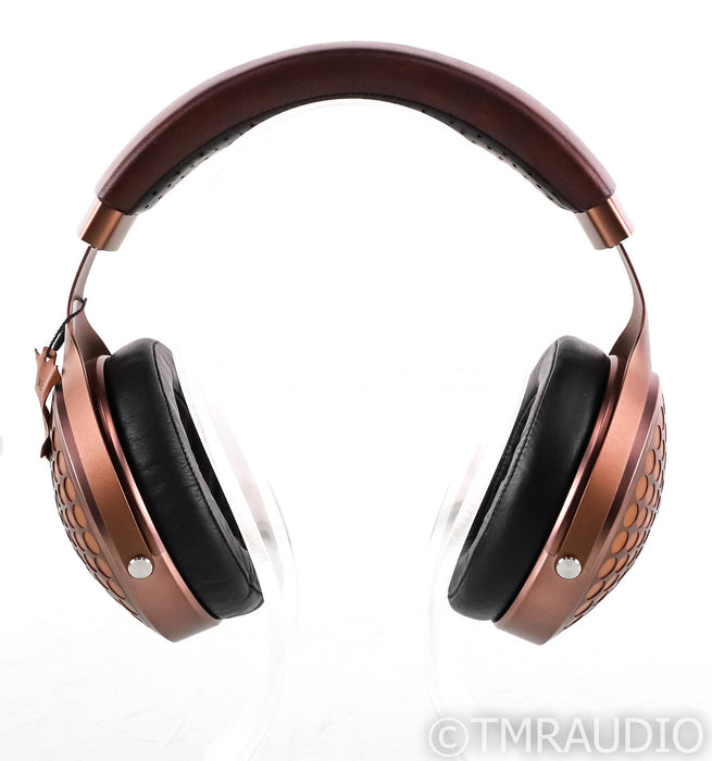 Focal Stellia Closed Back Headphones; Chocolat; Case