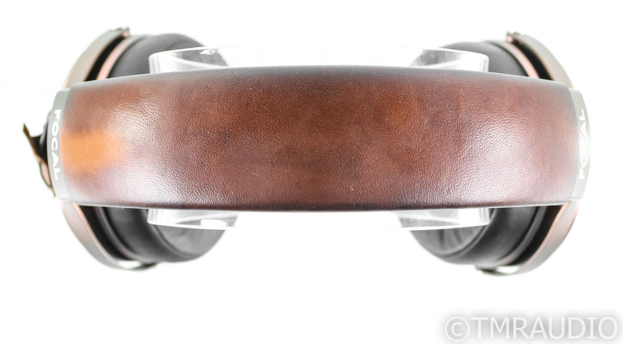 Focal Stellia Closed Back Headphones; Chocolat; Case