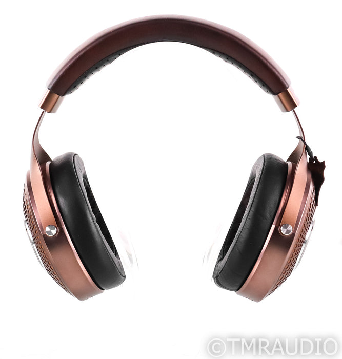 Focal Stellia Closed Back Headphones; Chocolat; Case