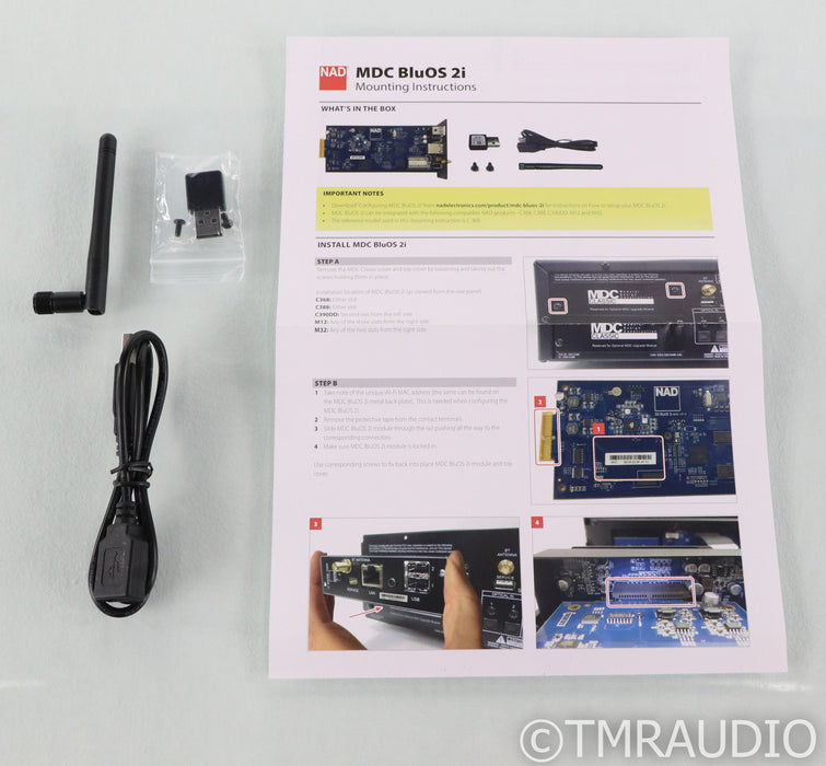 NAD MDC BluOS 2i Upgrade Module; For NAD Masters Series (Open Box)